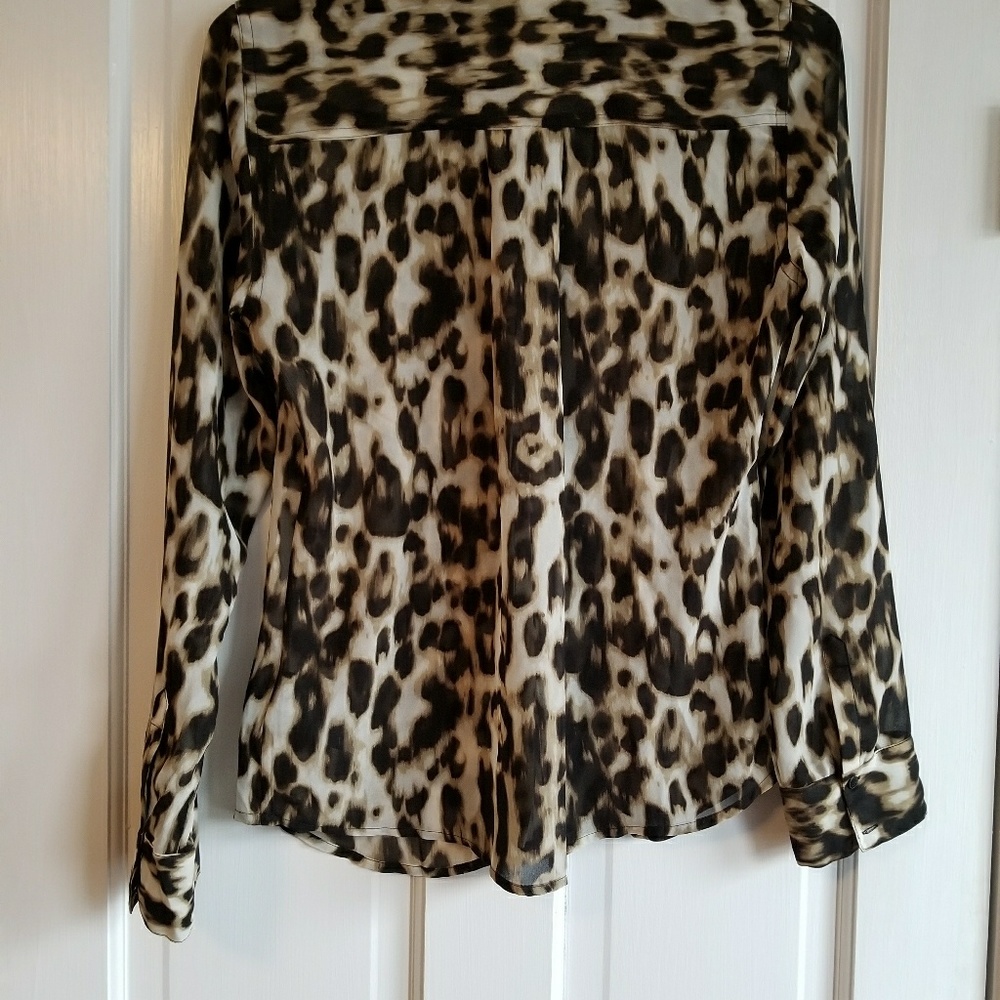 Guess leopard blouse - Picture 4 of 4